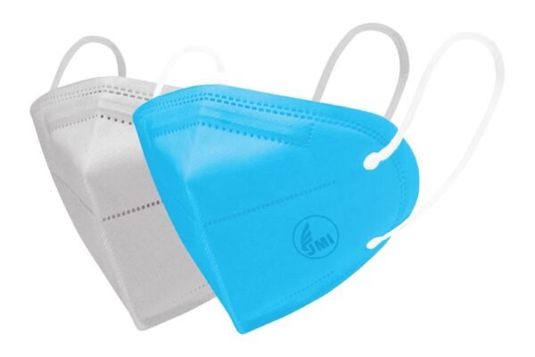 Respirator KN-95 Mask With PTFE Virus Filter (01 Box, 05 pc Mask) - Image 2