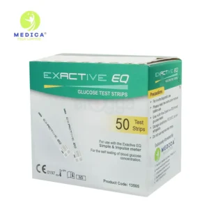 Exactive EQ Blood Glucose Strip 50's (Medica)