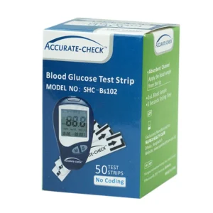 Accurate-Check Blood Glucose Strip 50's Pack