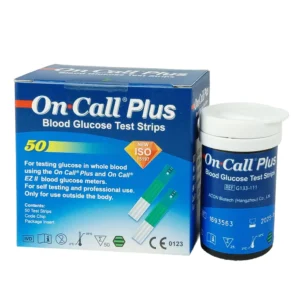 OnCall Plus Blood Glucose Test Strip 25's Pack