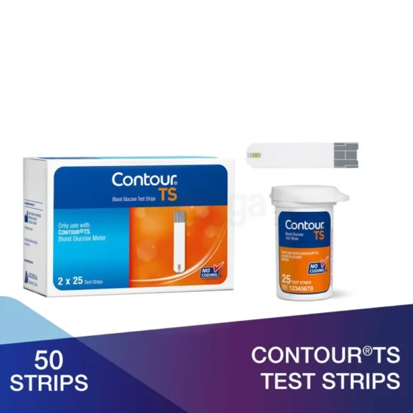 Contour TS Blood Glucose Strips (50’s)